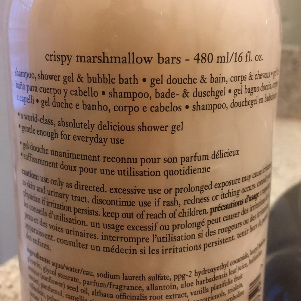Philosophy 16 oz Crispy Marshmallow Bars Shower - Picture 4 of 5